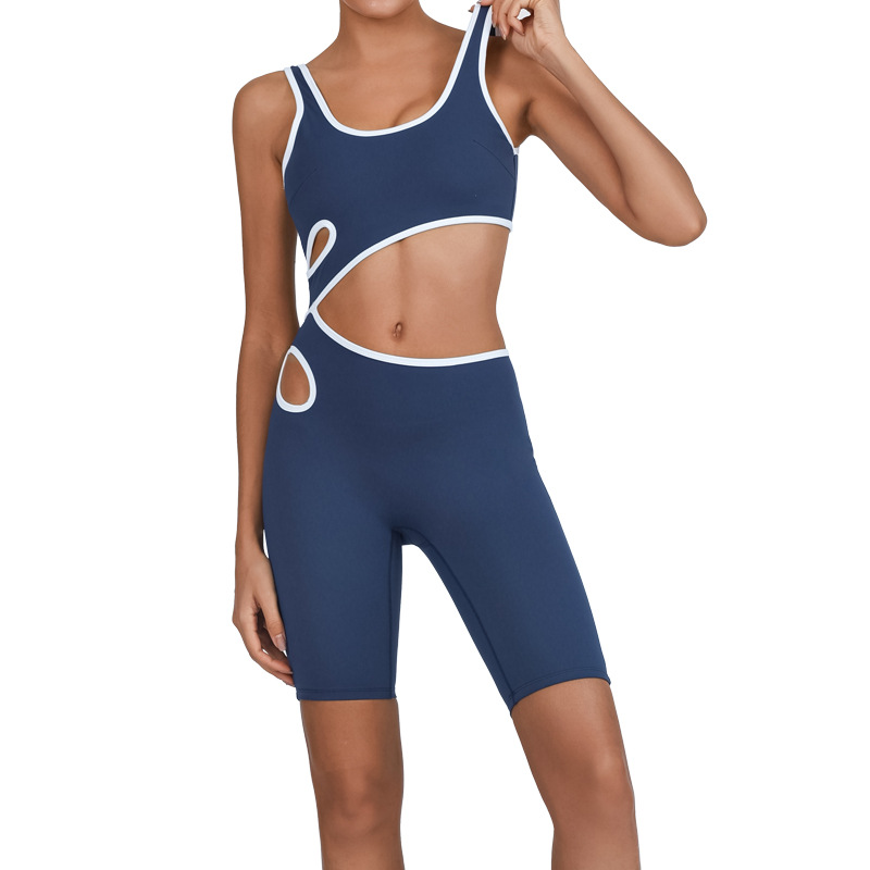 Dark Blue Stylish Sports Set