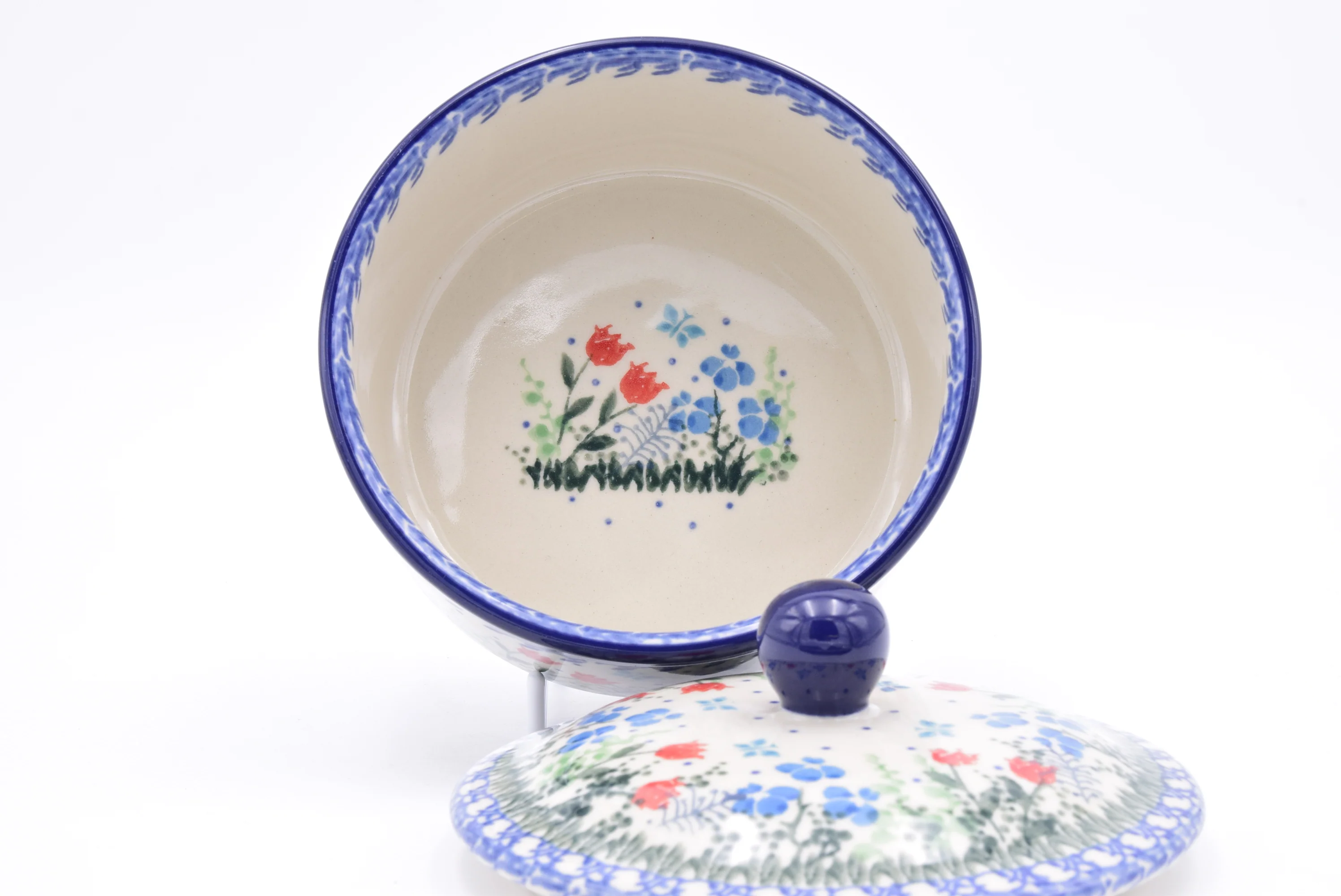 408 Bunzlau Pot met deksel 2903