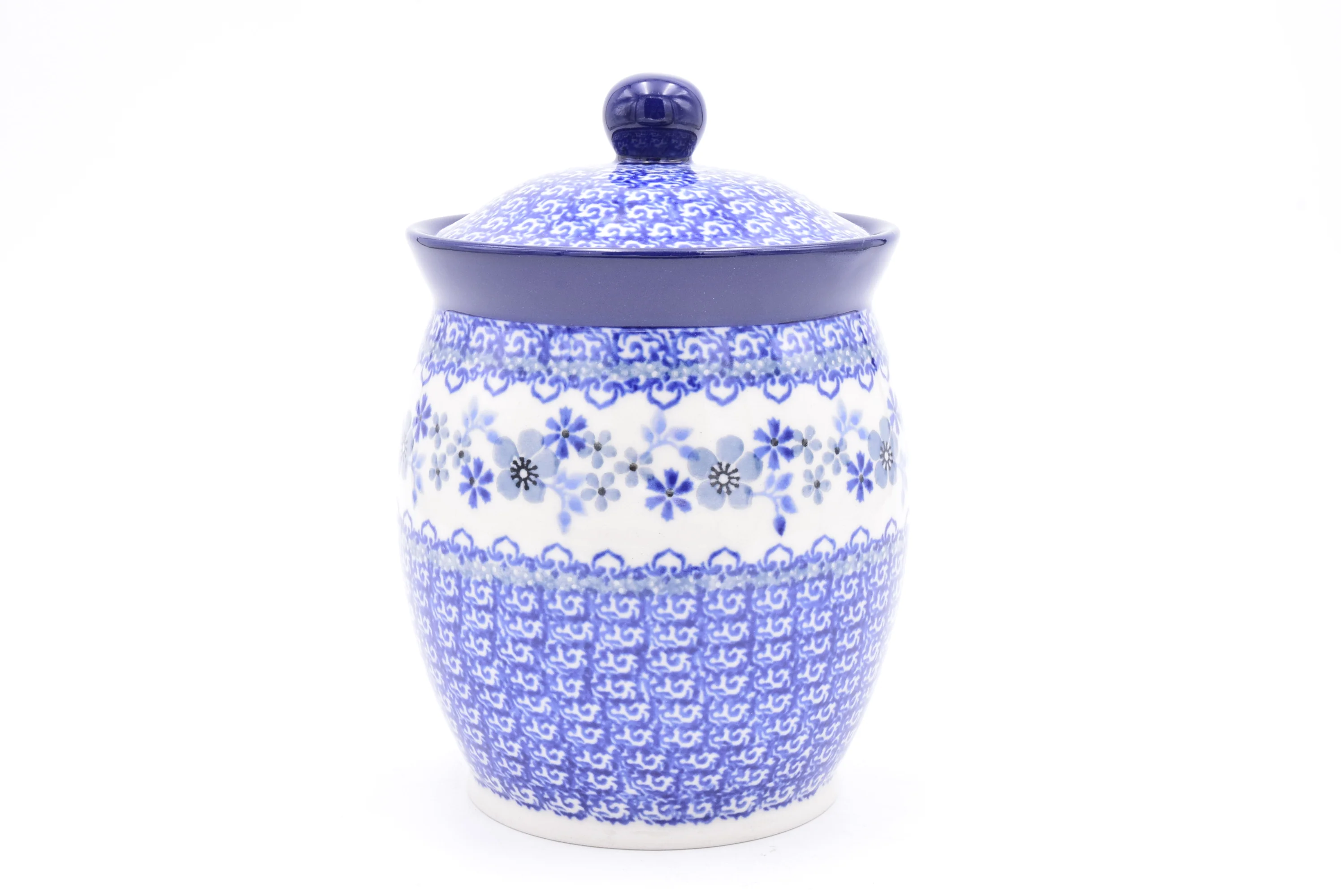 104 Bunzlau Pot met deksel 2333