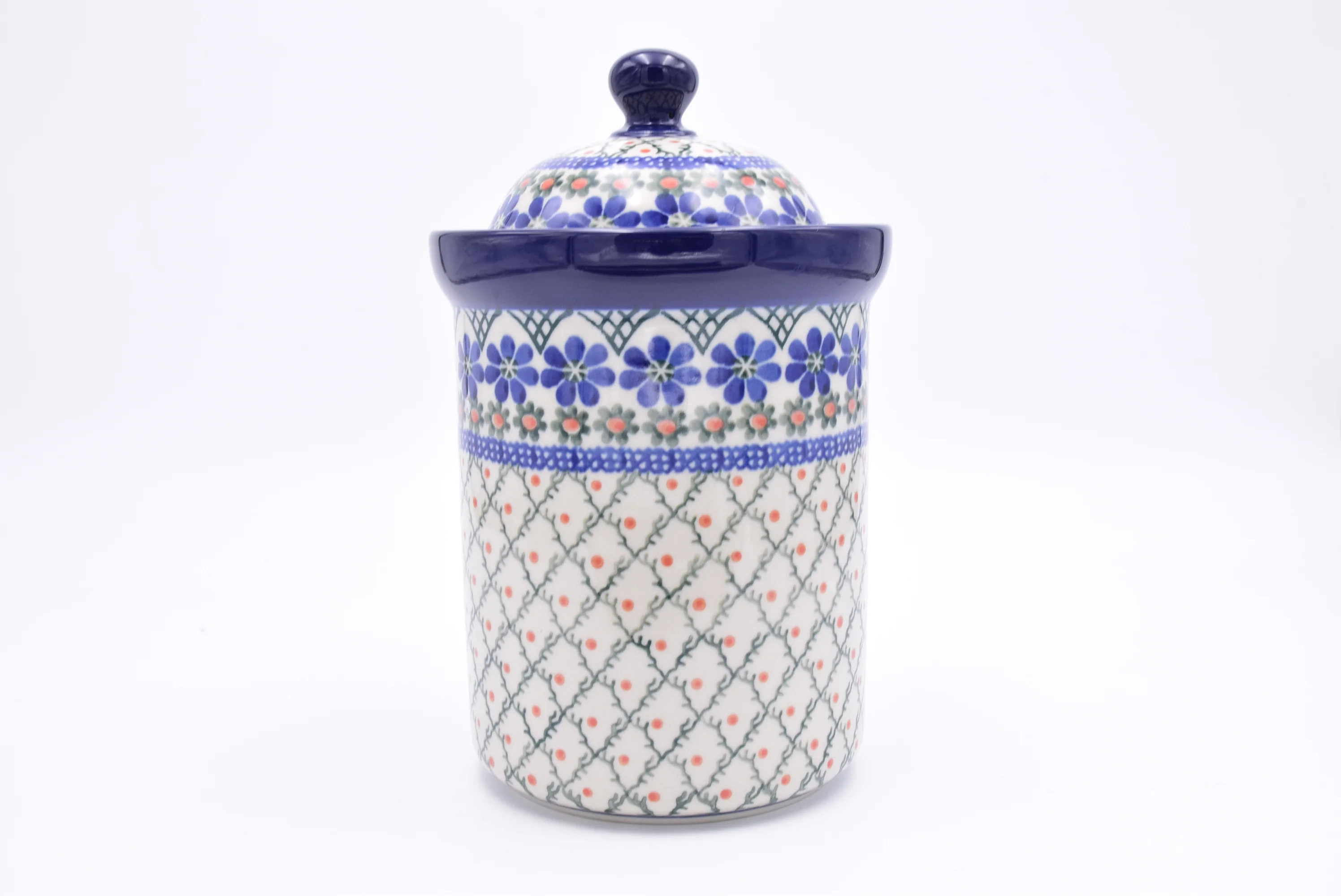 493 Bunzlau Pot met deksel 0854