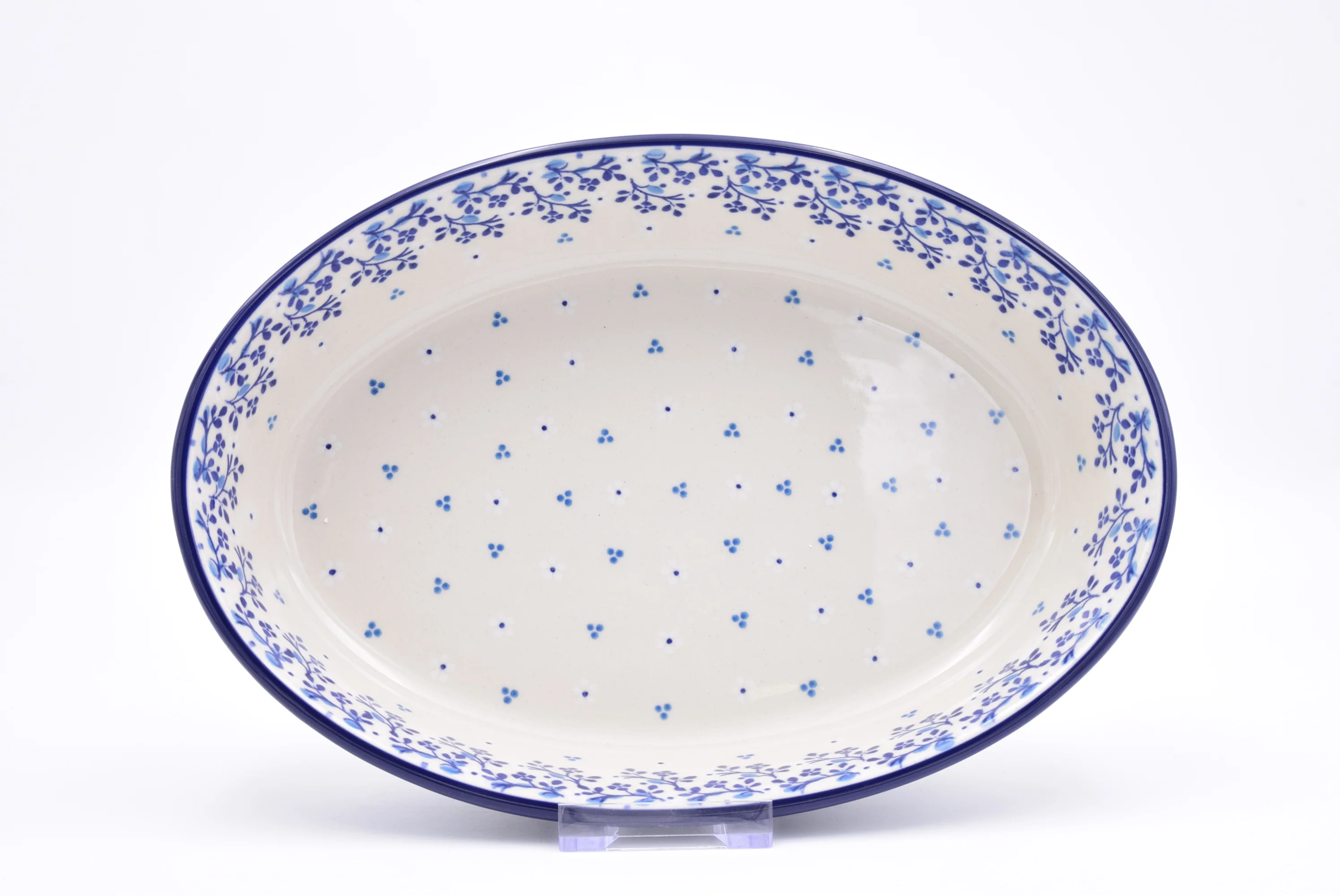 298 Bunzlau Ovenschaal Ovaal 2758