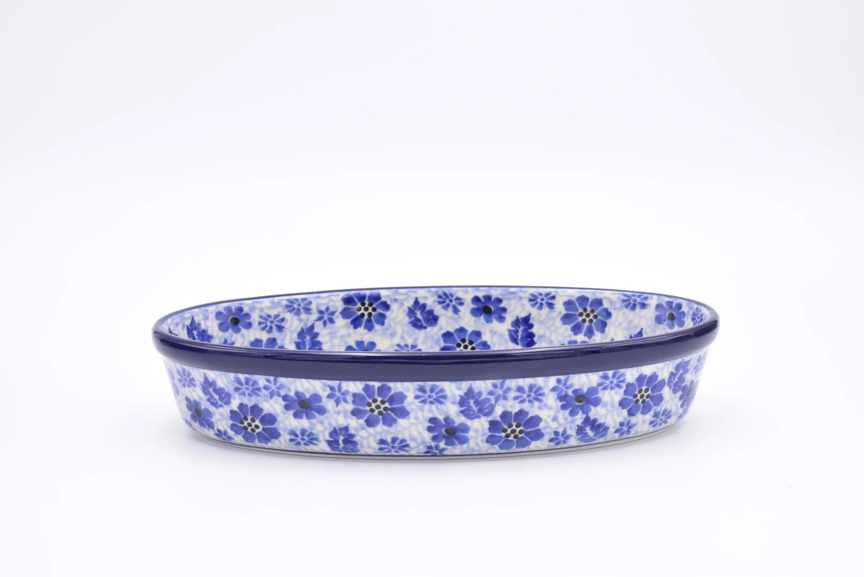 163 Bunzlau Ovenschaal Ovaal 1443