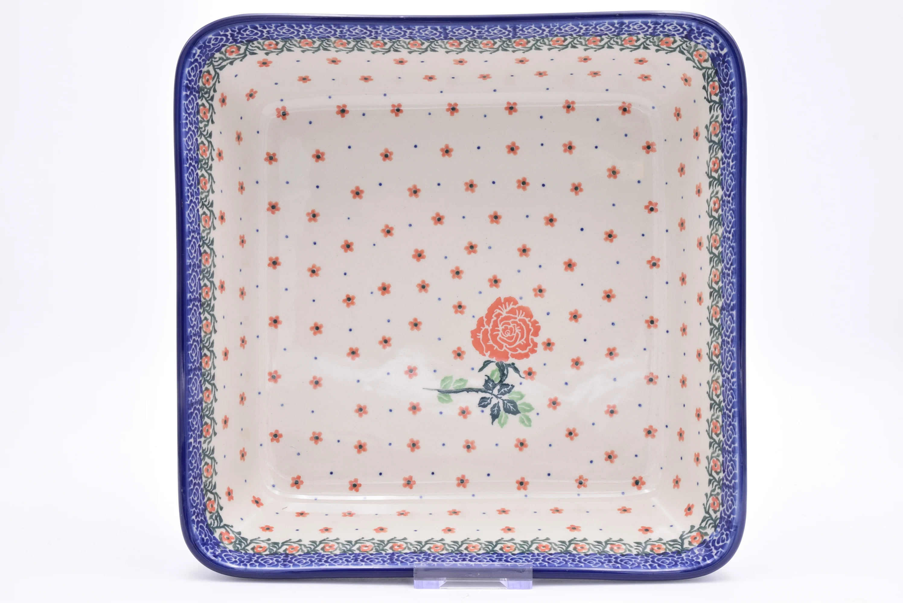 431 Bunzlau Ovenschaal Vierkant 1363