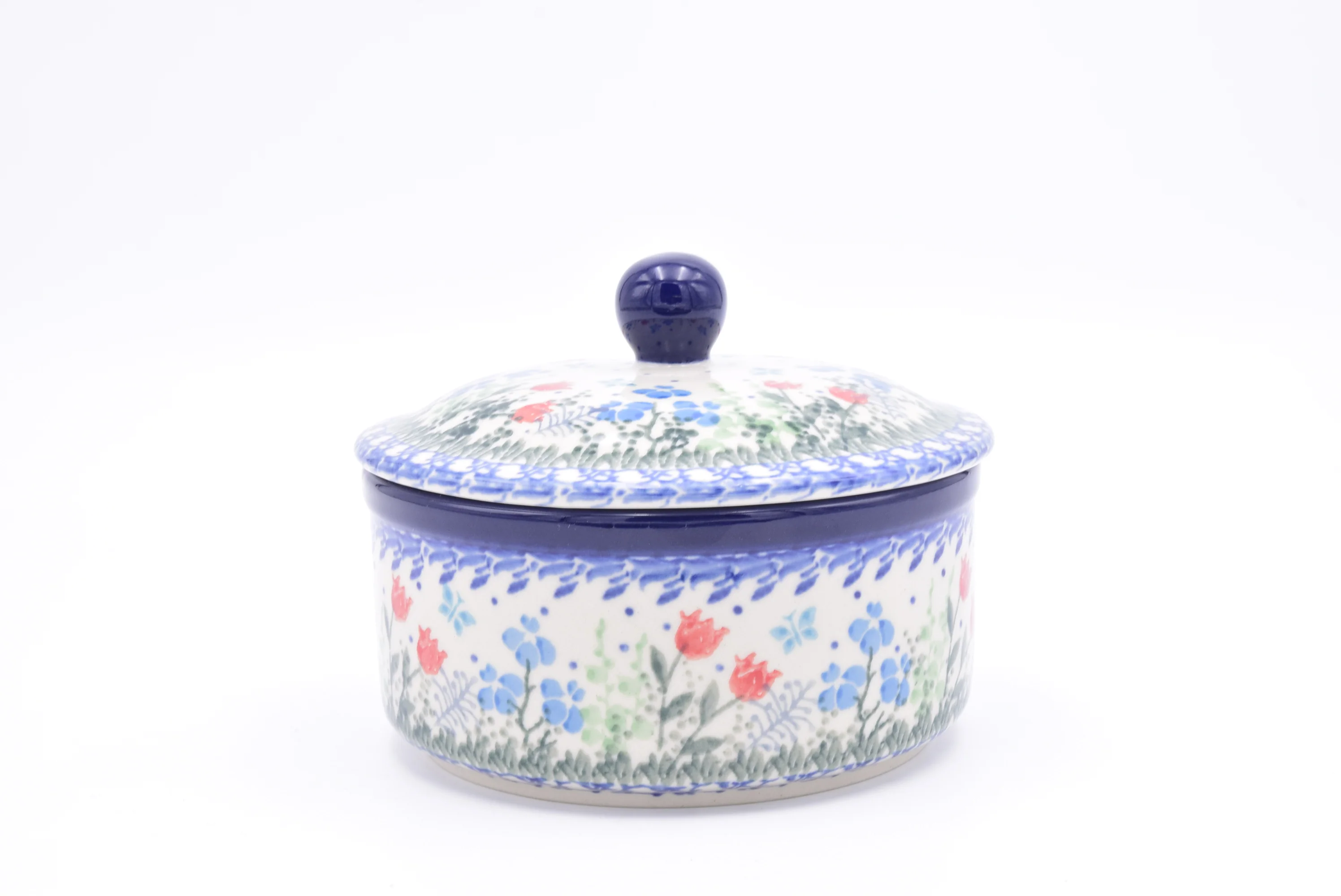 408 Bunzlau Pot met deksel 2903