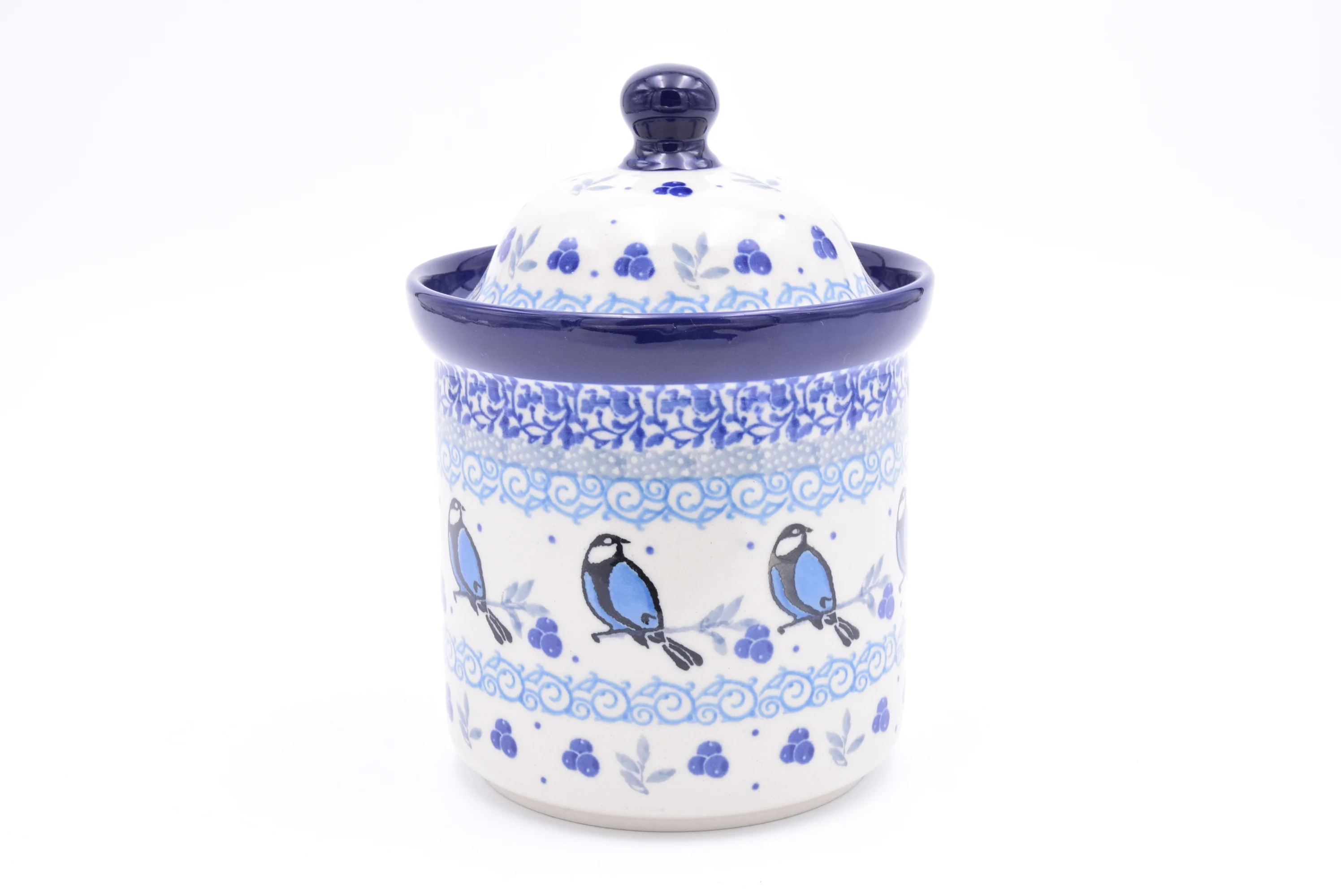 495 Bunzlau Pot met deksel 2681