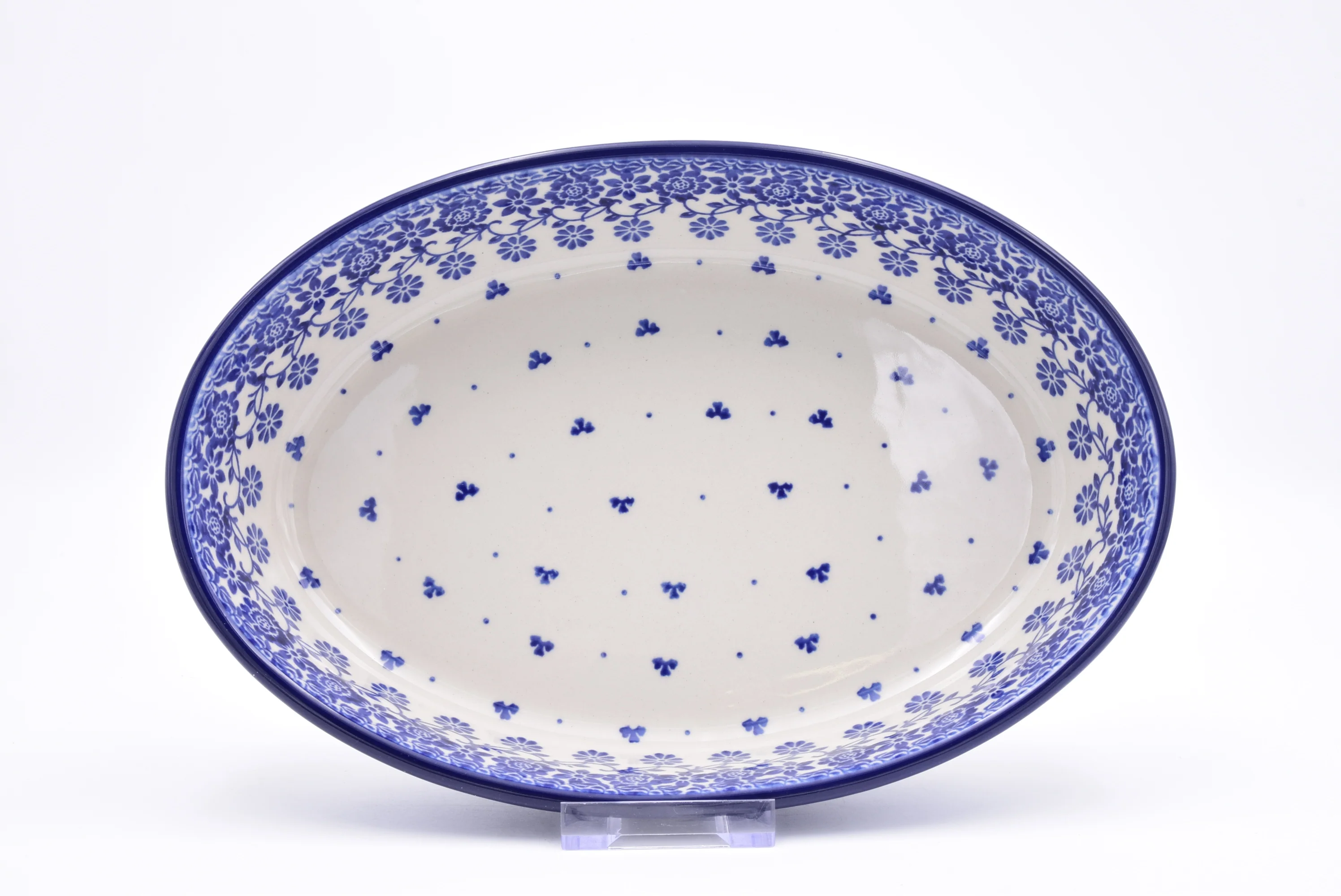 298 Bunzlau Ovenschaal Ovaal 2766