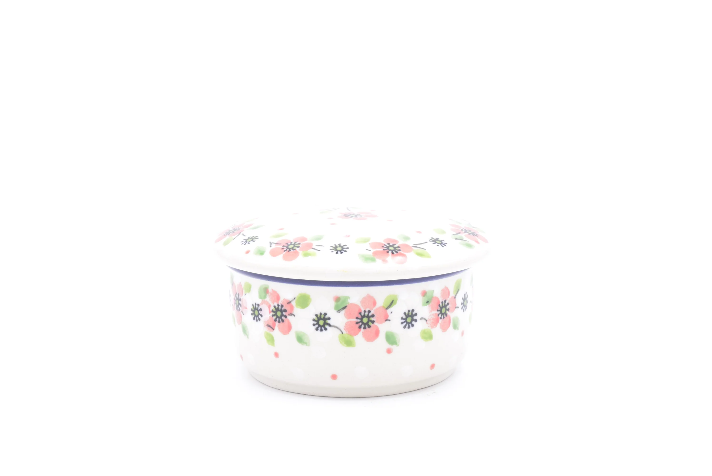 140 Bunzlau Potje met deksel 2345