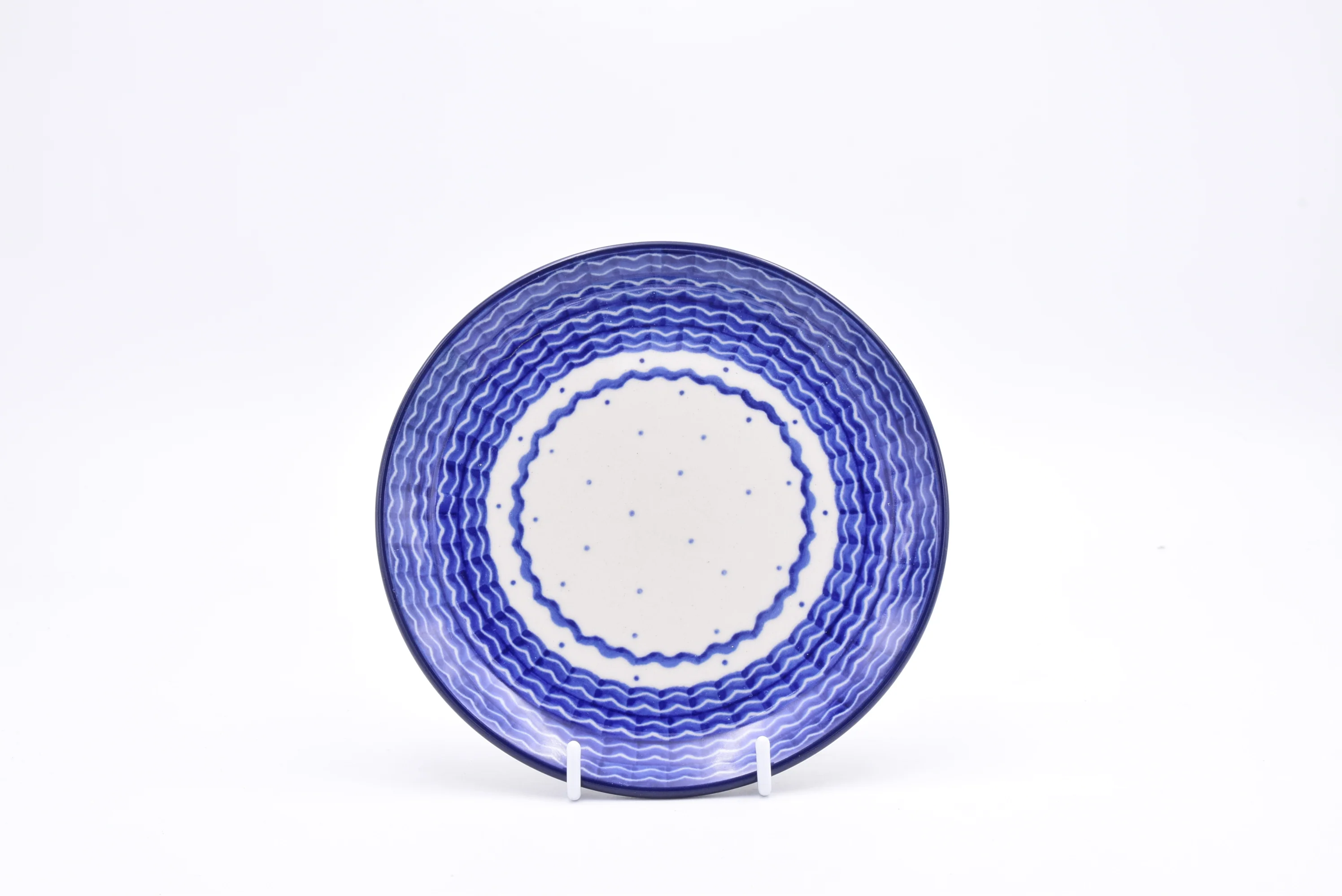 261 Bunzlau Gebaksbord 2968