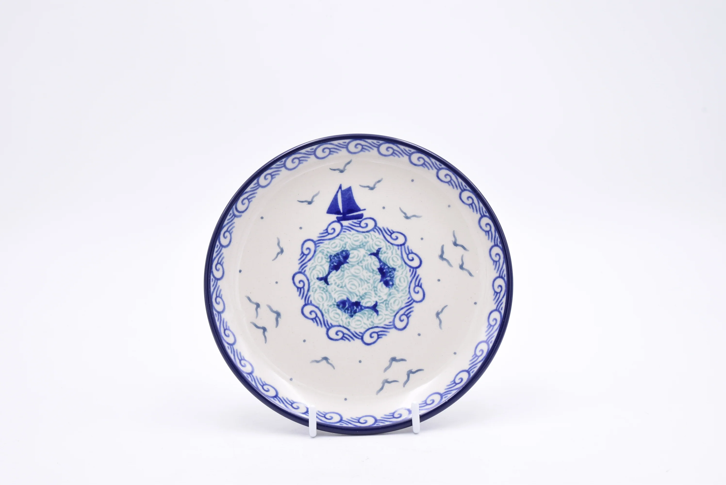 261 Bunzlau Gebaksbord 2986