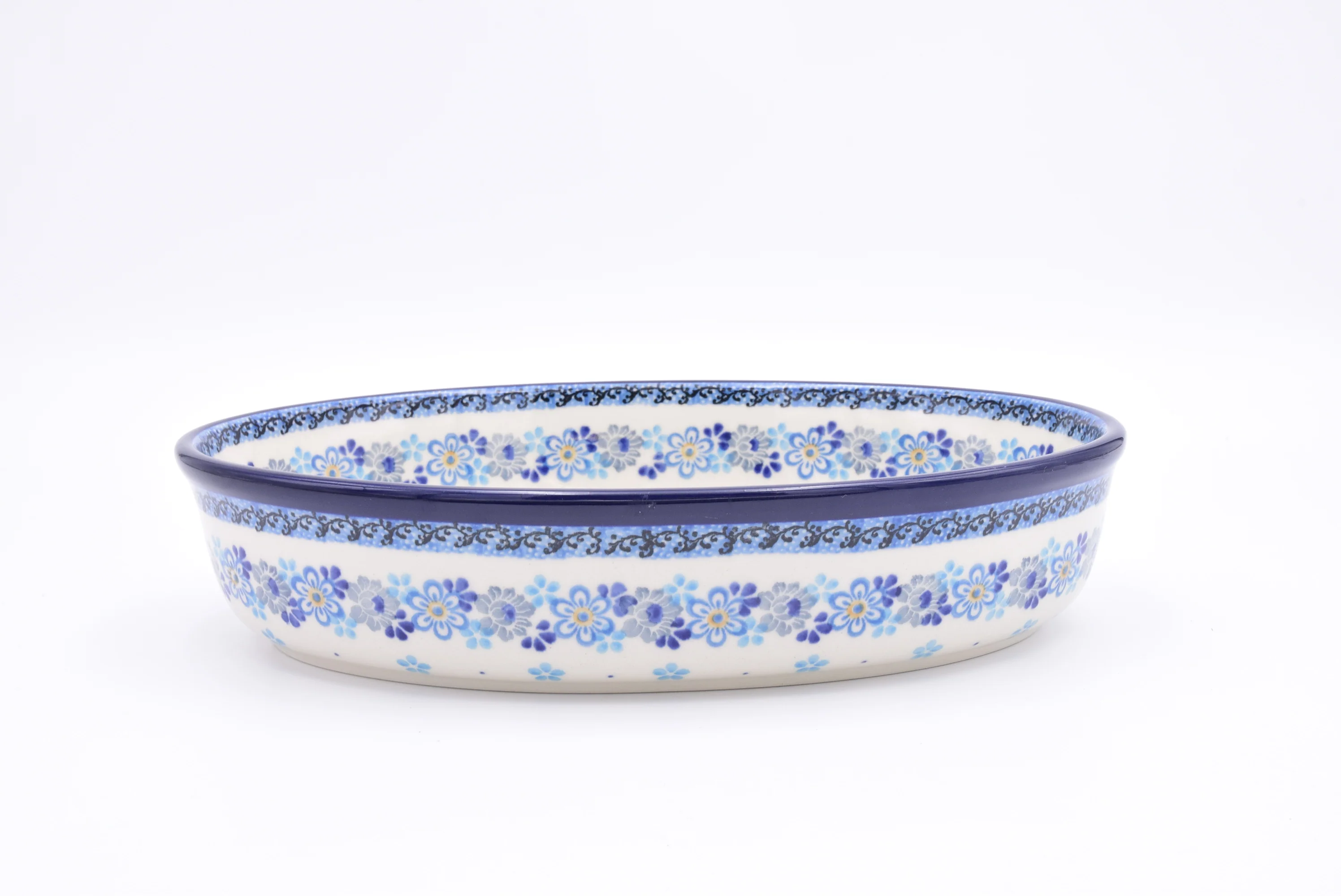 298 Bunzlau Ovenschaal Ovaal 2194