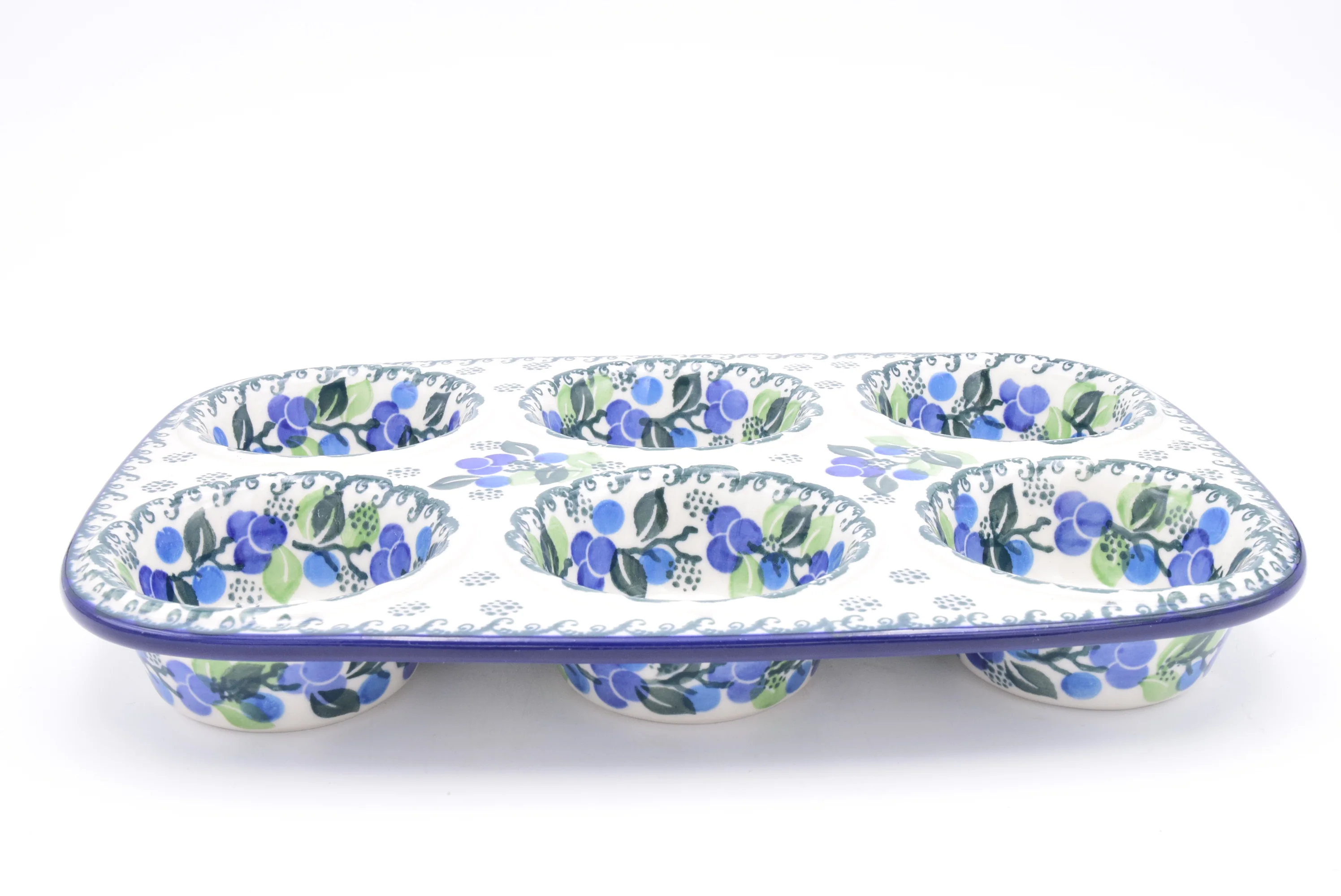 811 Bunzlau Muffin Tray 1416