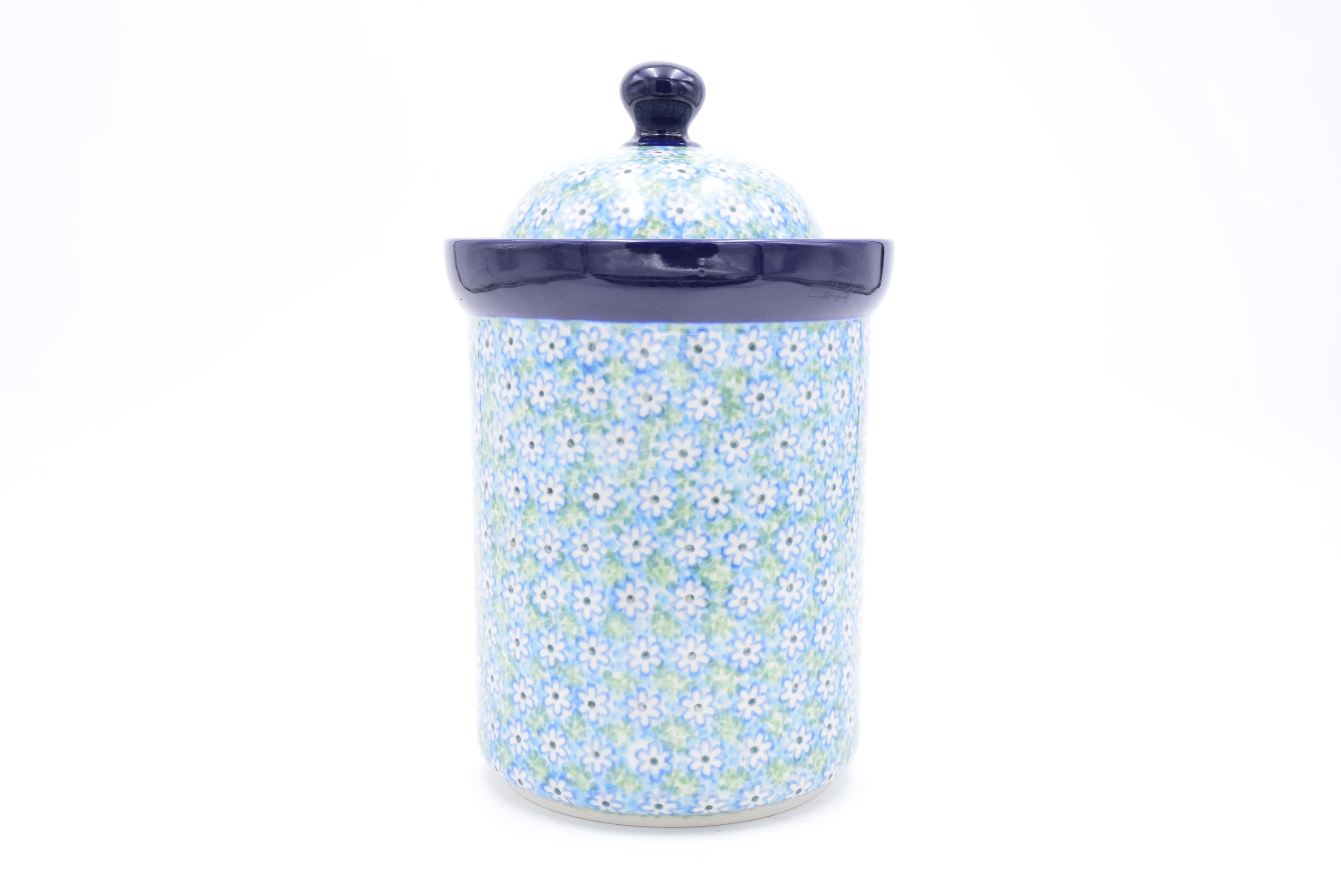 493 Bunzlau Pot met deksel 2252