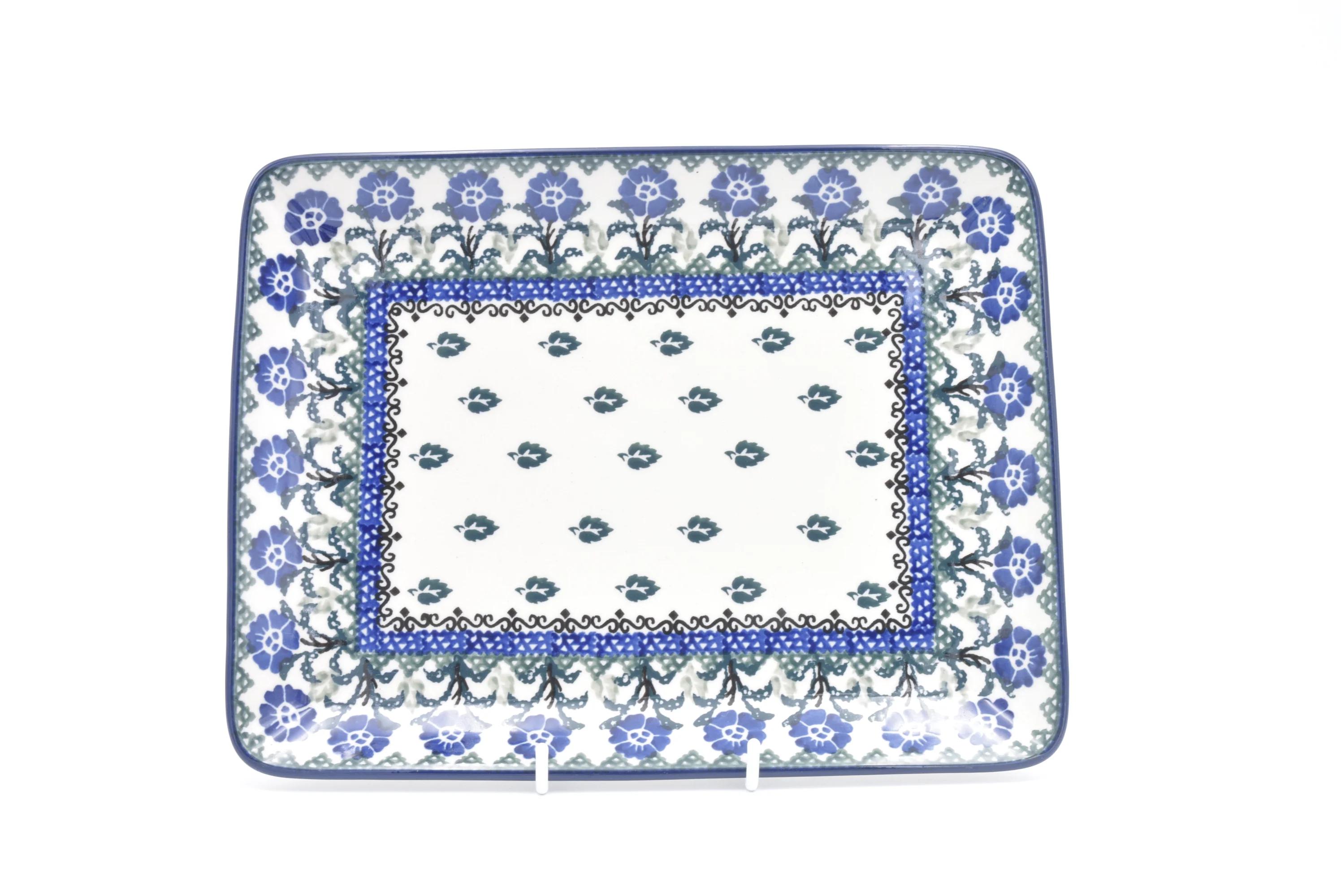 399 Bunzlau Serveerschaal Recht 1071