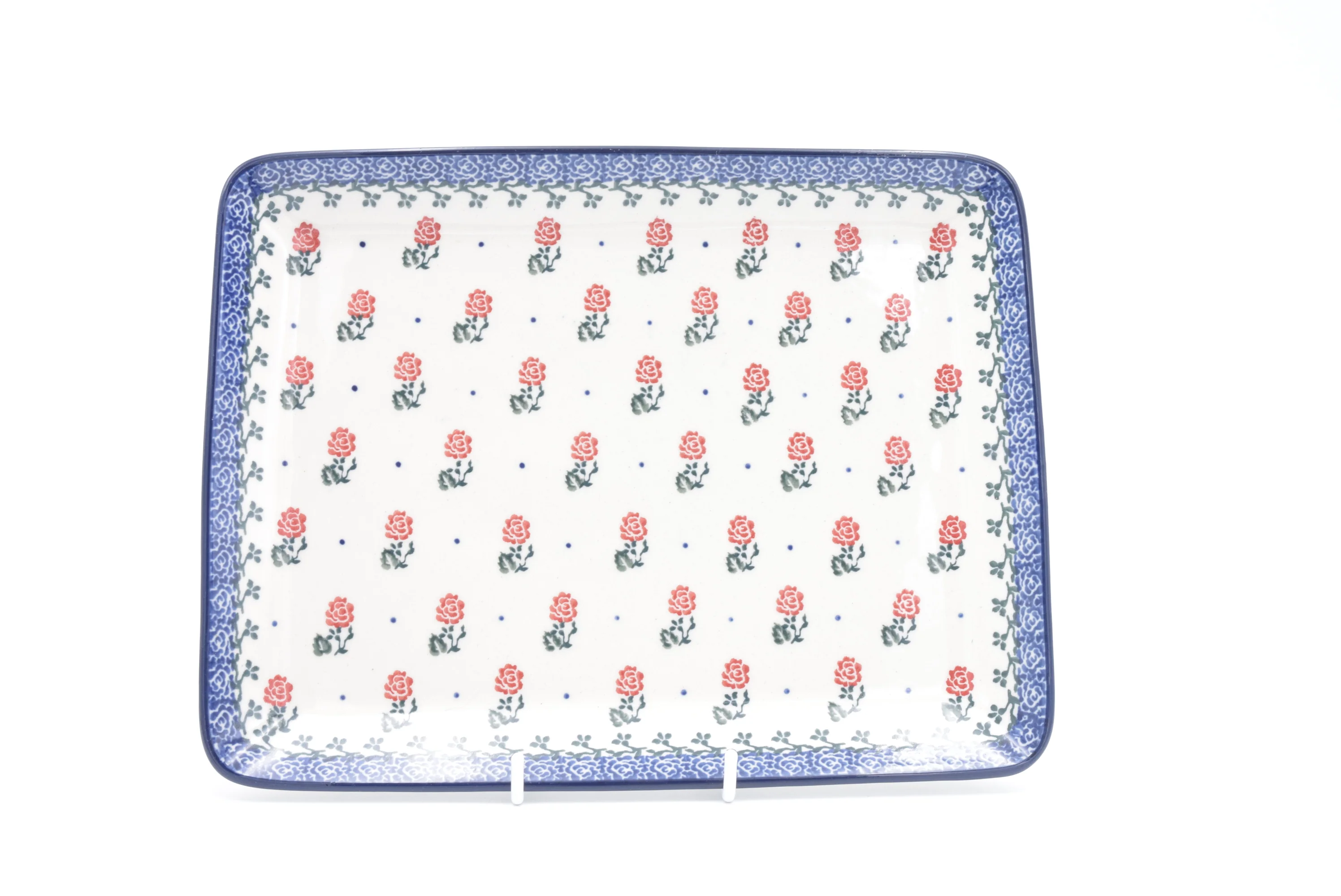 399 Bunzlau Serveerschaal Recht 1391