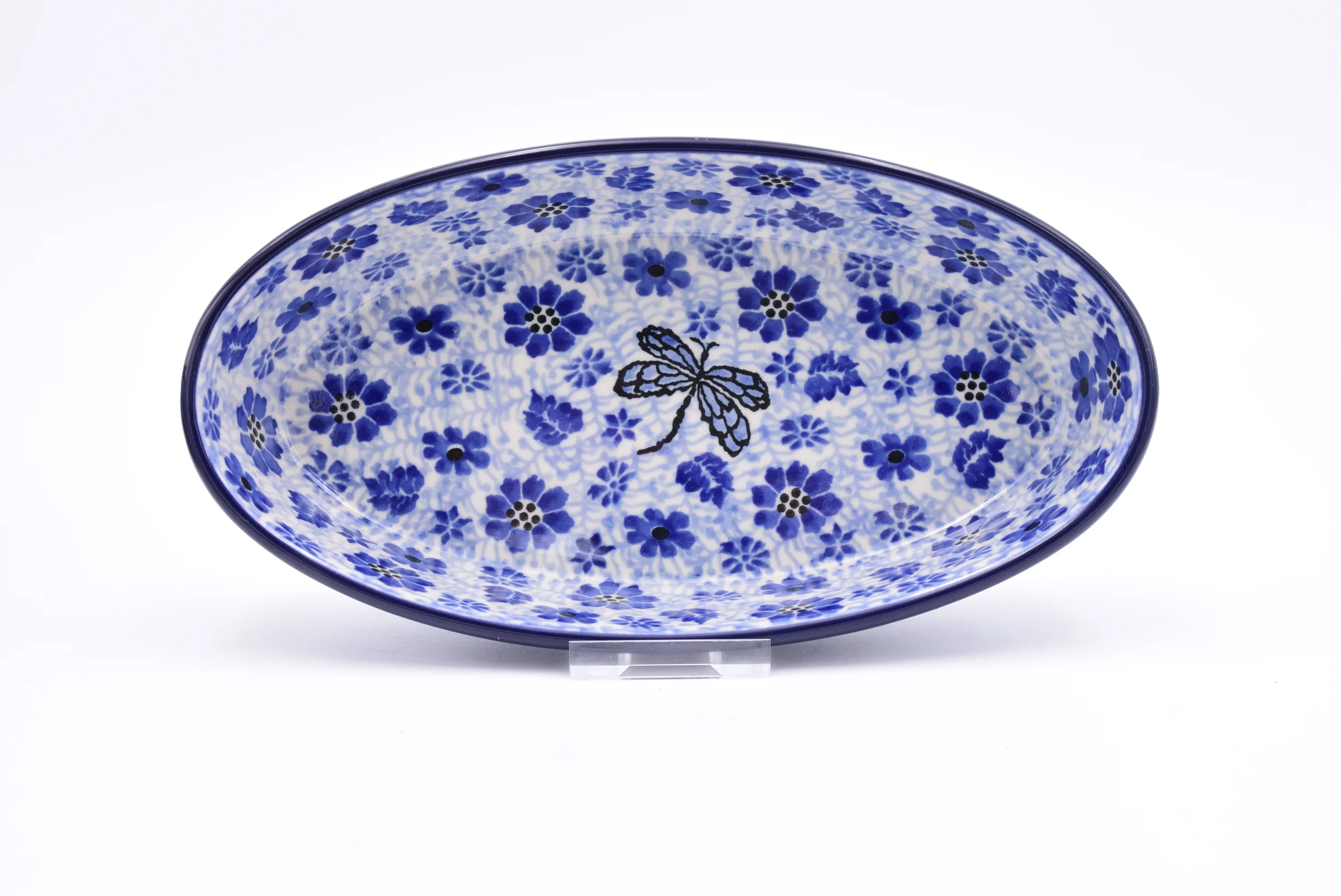 163 Bunzlau Ovenschaal Ovaal 1443