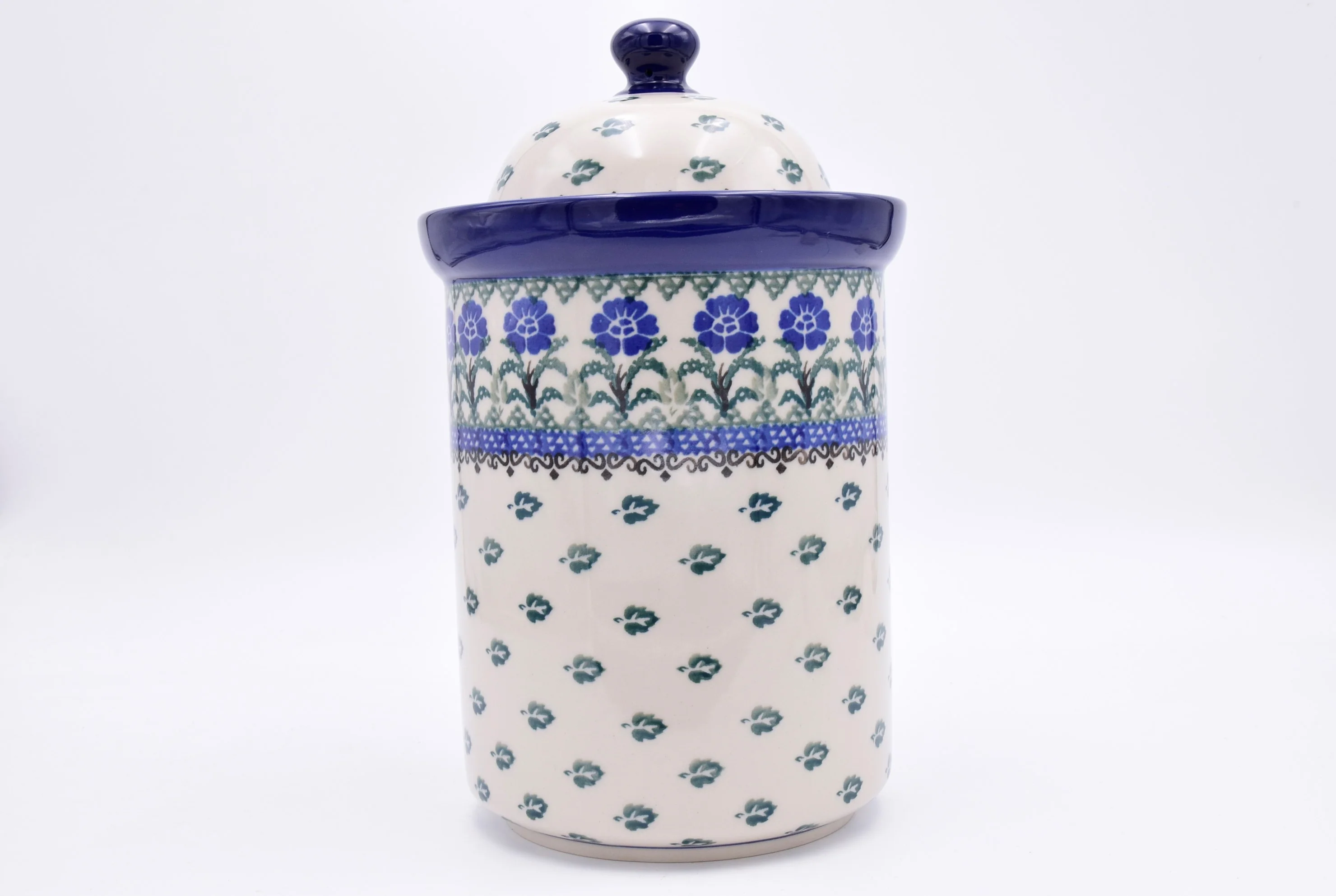 494 Bunzlau Pot met deksel 1071