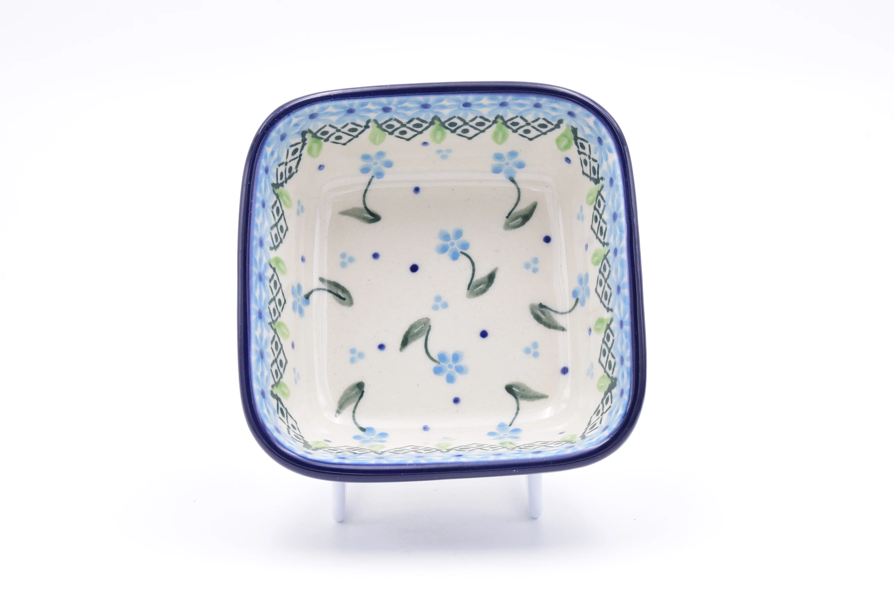 428 Bunzlau Vierkant schaaltje 2644