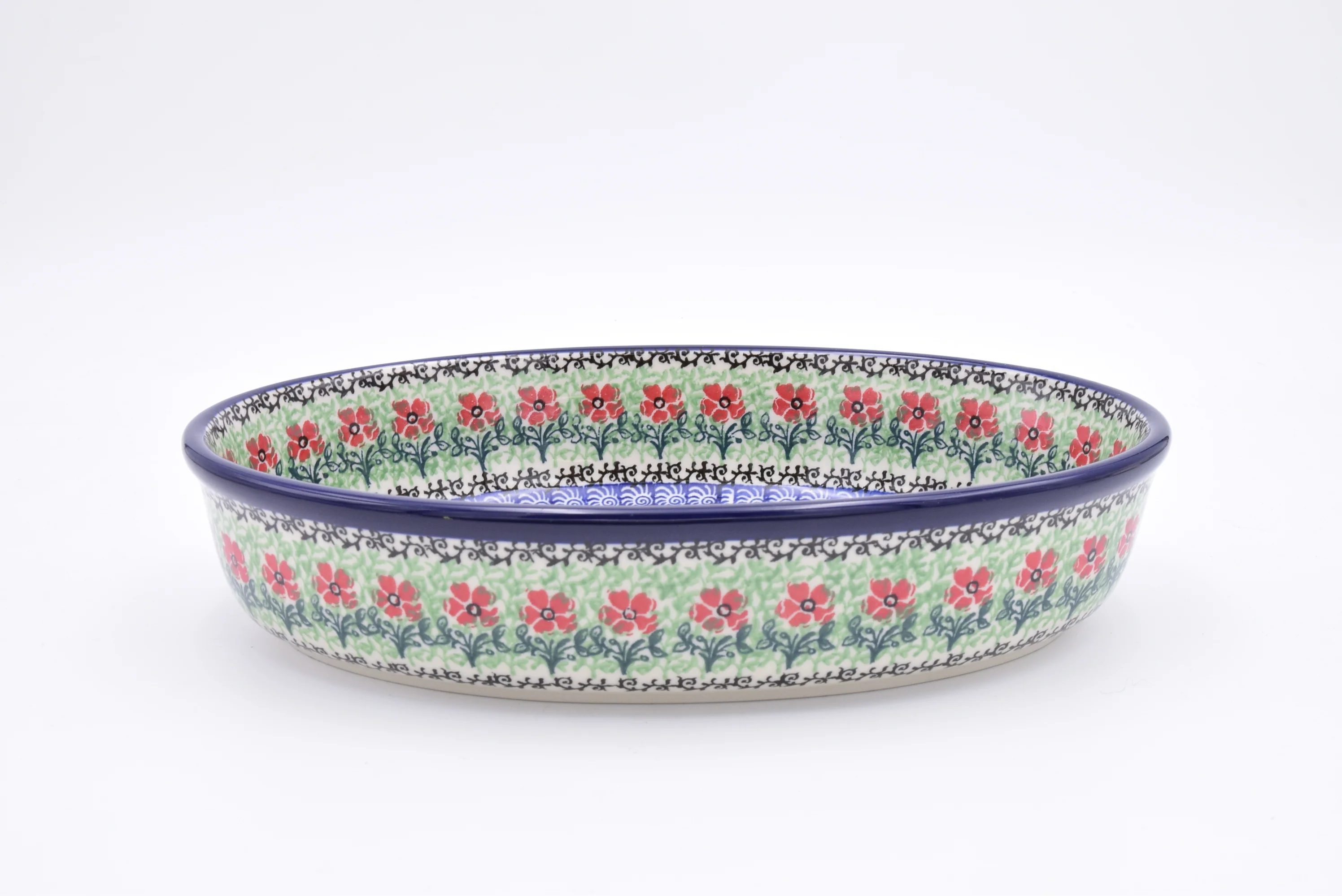 298 Bunzlau Ovenschaal Ovaal 1916