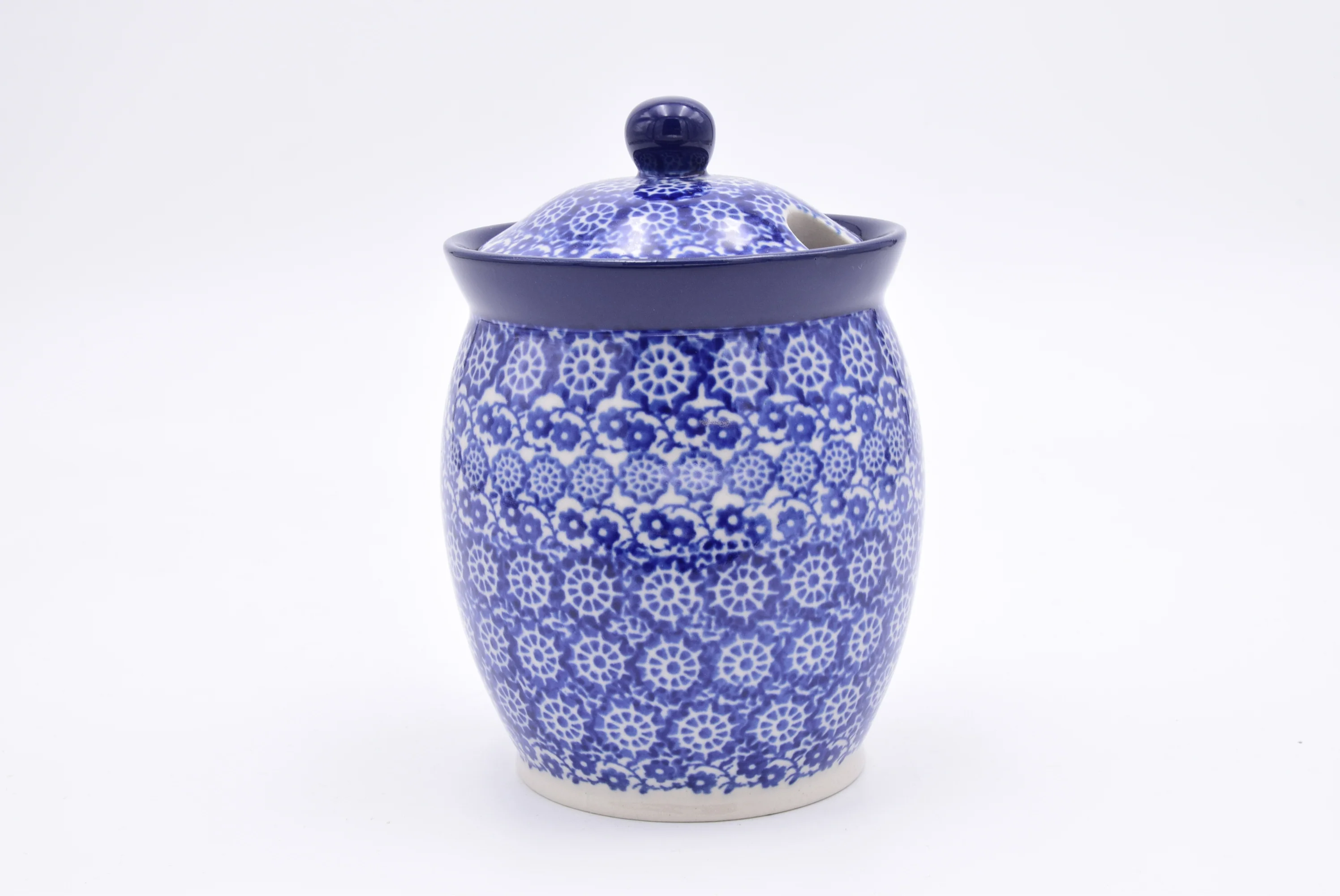 962 Bunzlau Pot met deksel 2615