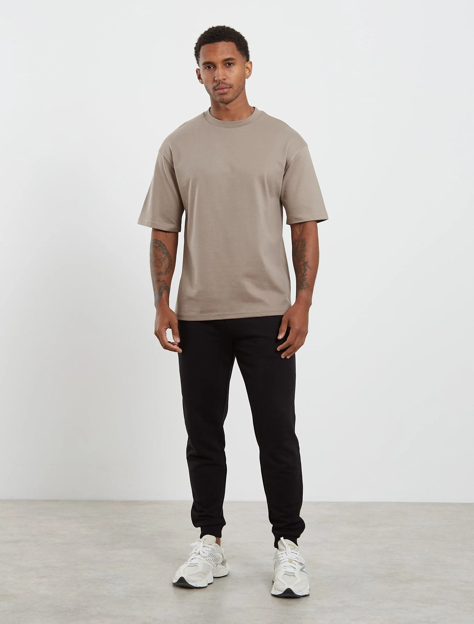 Core Oversized T-Shirt - Taupe