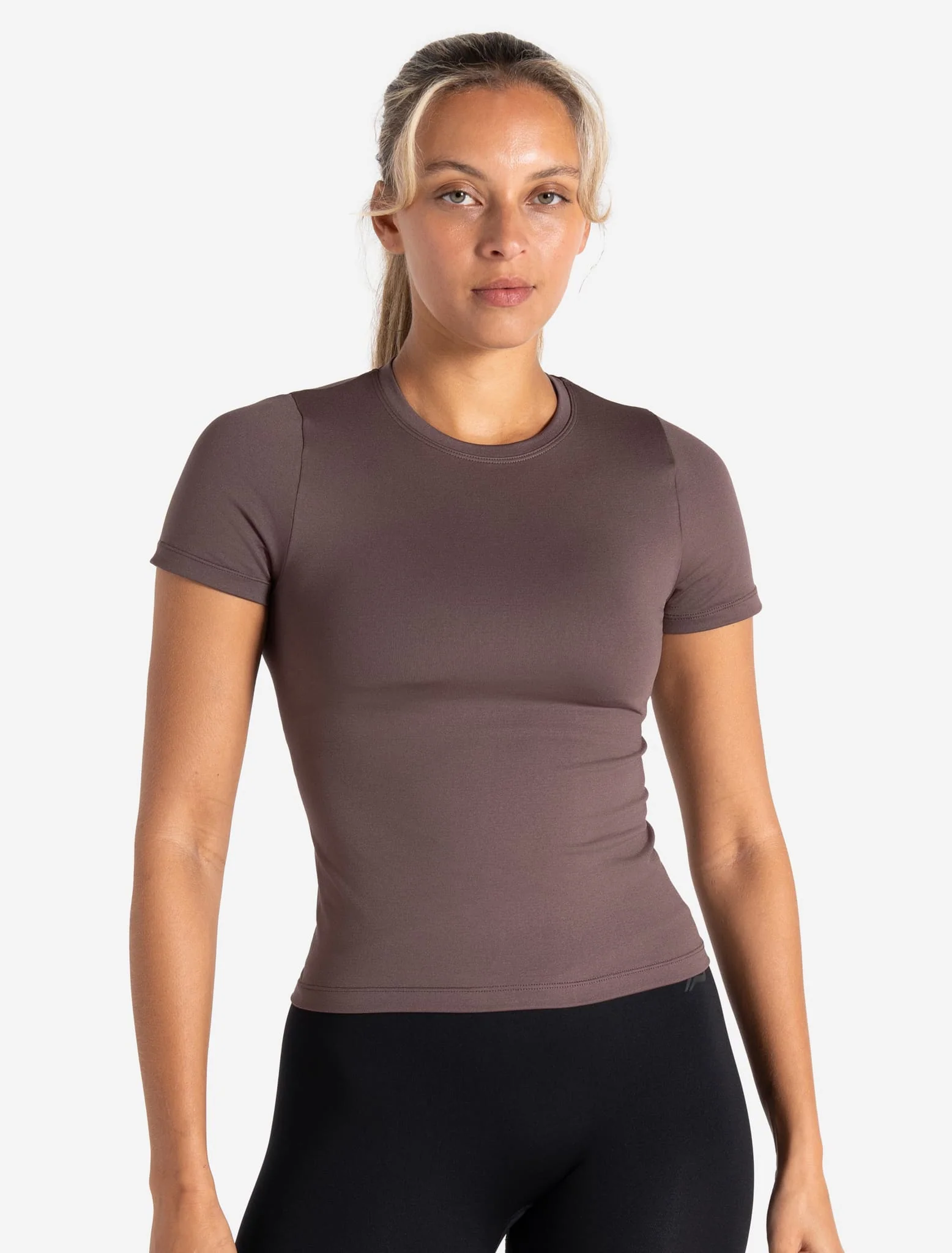 Sculpt Seamless T-Shirt - Mocha