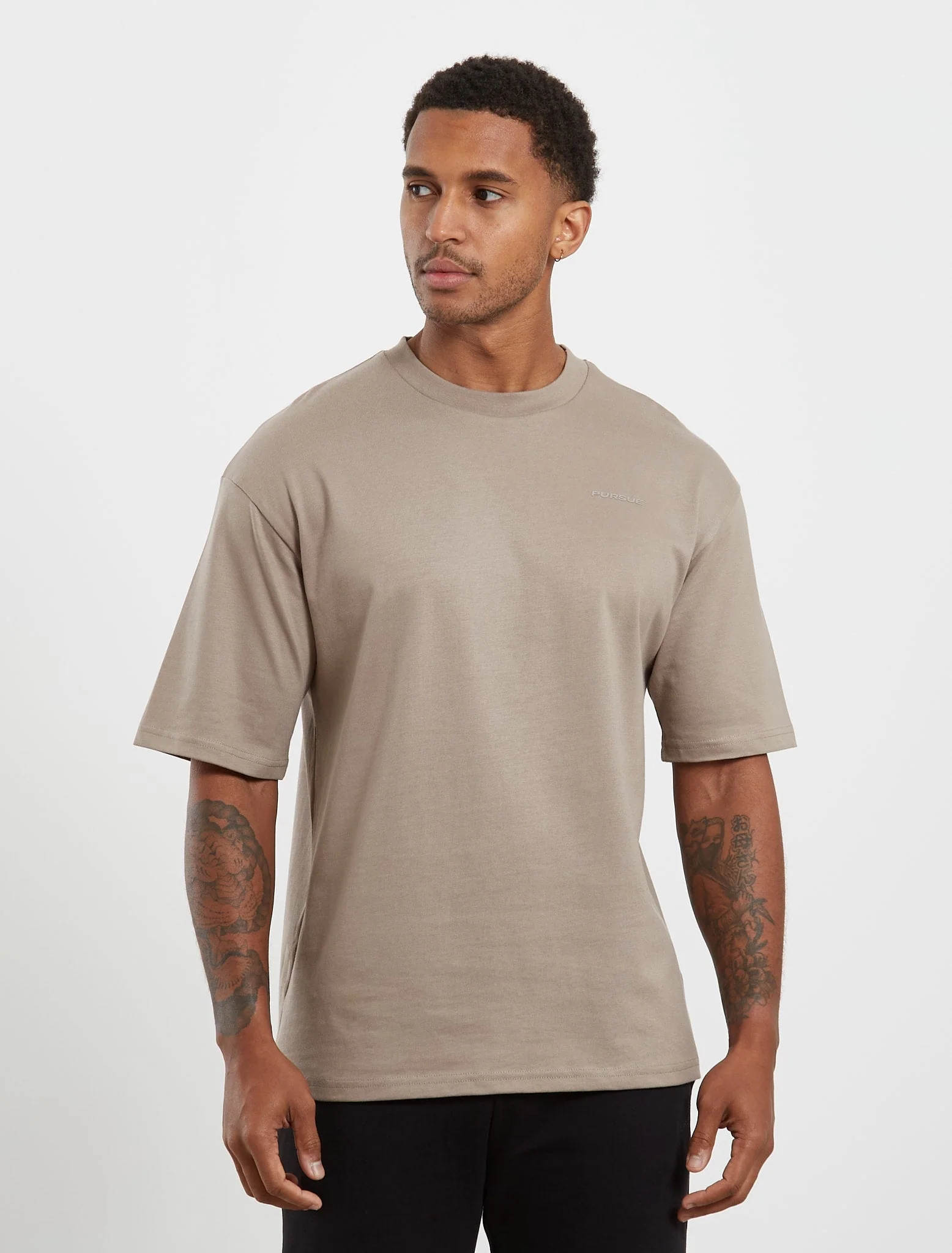 Core Oversized T-Shirt - Taupe