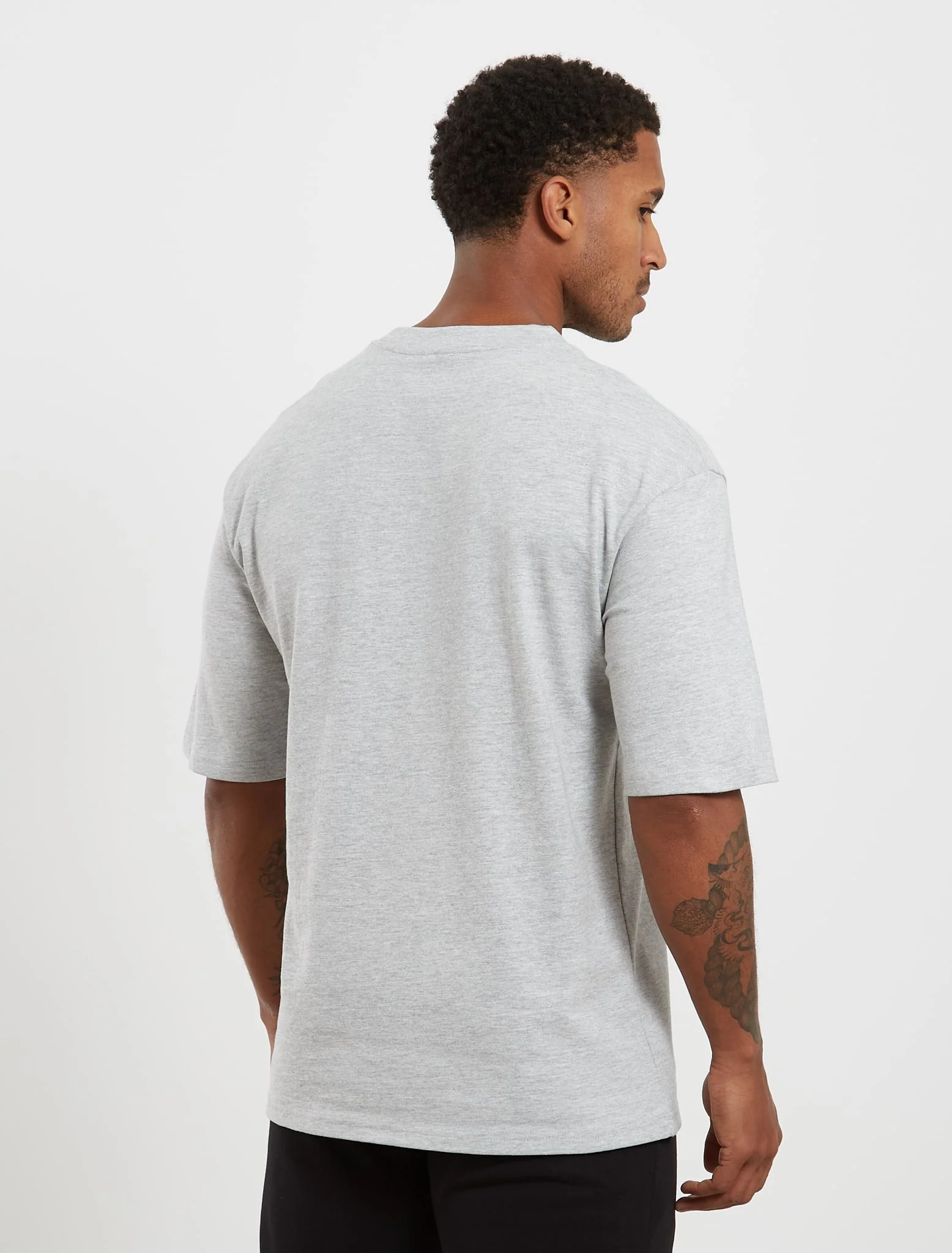 Core Oversized T-Shirt - Grey Marl