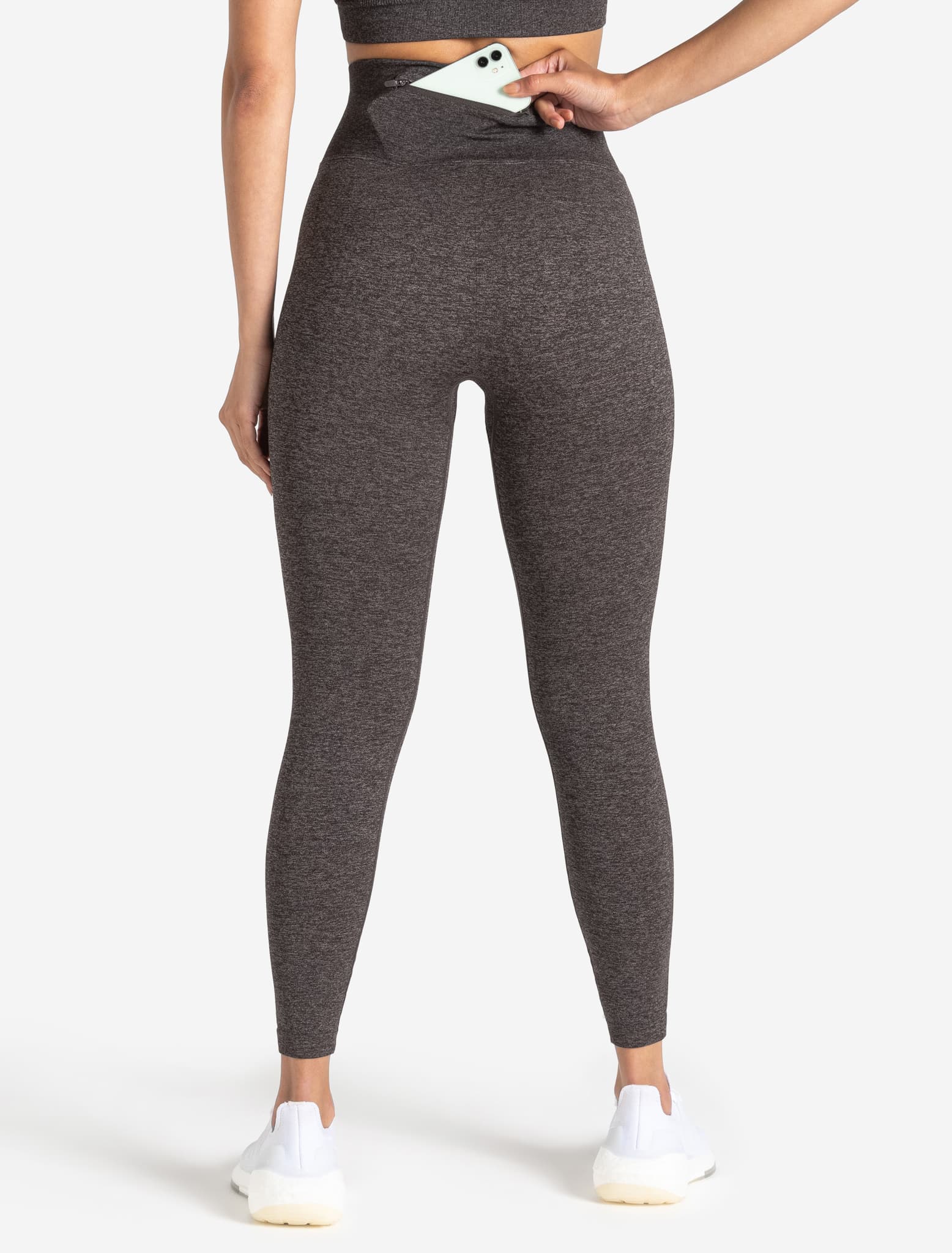 Core Seamless Pocket Leggings - Brown Marl