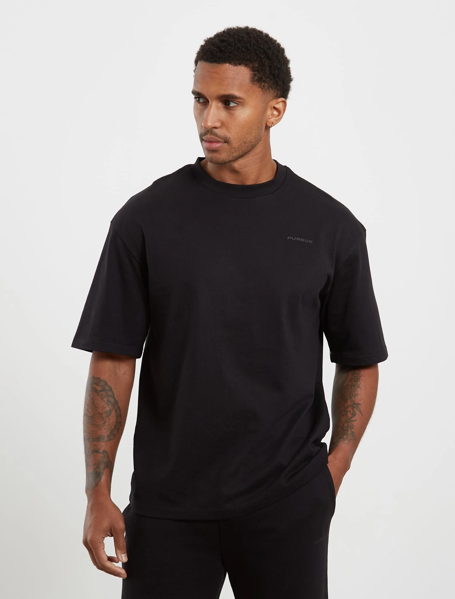 Core Oversized T-Shirt - Black