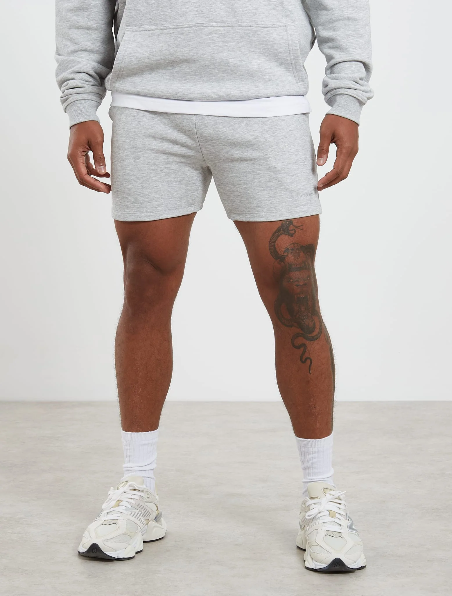 Core Loopback Shorts - Grey Marl