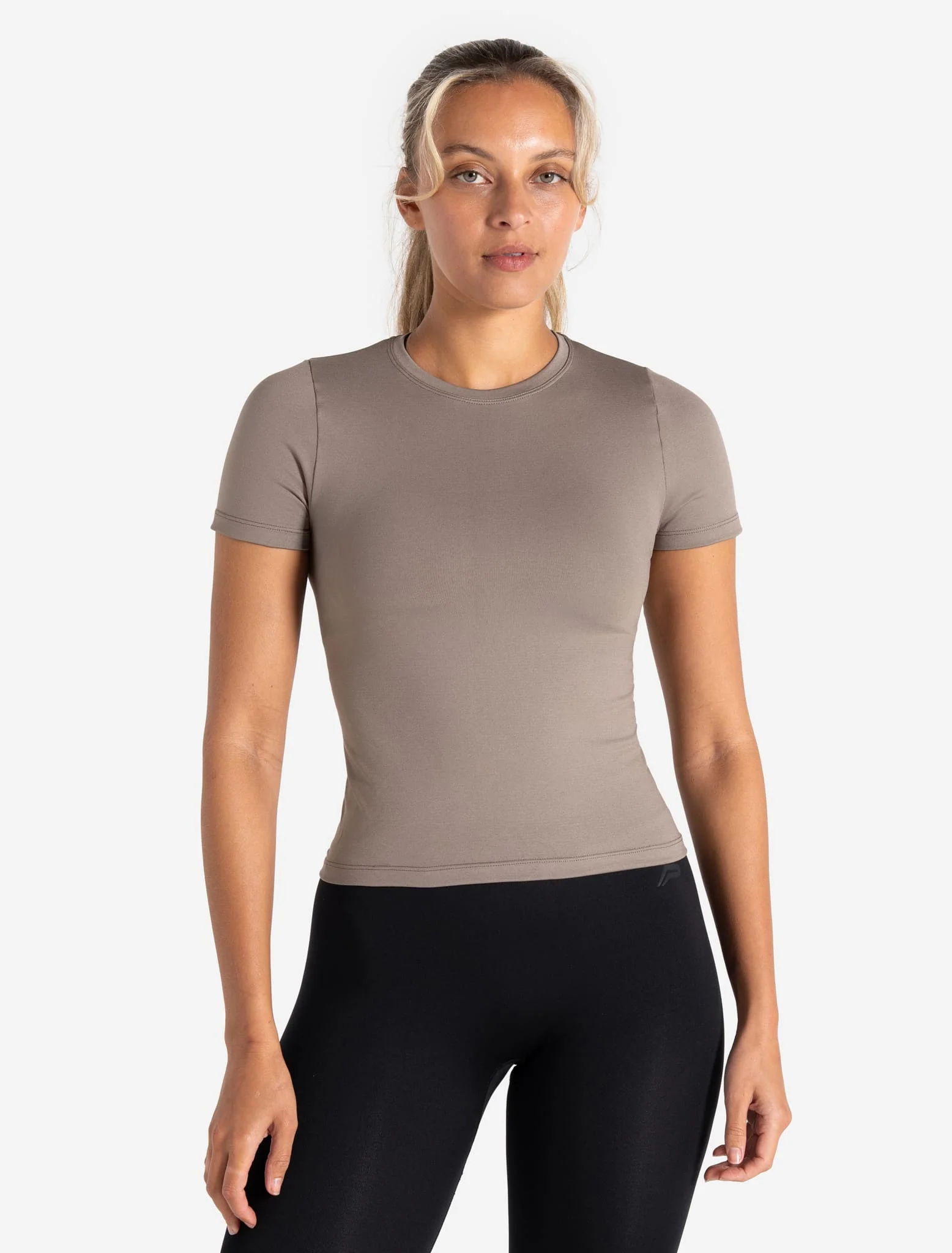 Sculpt Seamless T-Shirt - Taupe