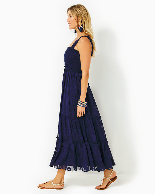 Hadly Smocked Maxi Dress | Lilly Pulitzer Outlet - LillypulitzerOutlets
