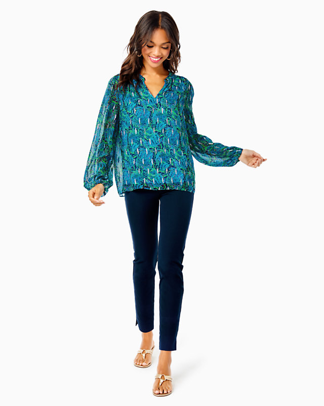 27" Merrin High-Rise Bi-Stretch Pant | Lilly Pulitzer Outlet - LillypulitzerOutlets