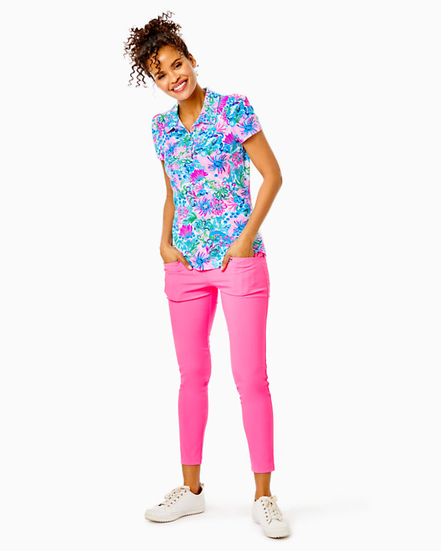 UPF 50+ Luxletic Frida Puff Sleeve Polo | Lilly Pulitzer Outlet - LillypulitzerOutlets