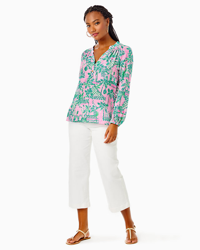 Elsa Silk Top | Lilly Pulitzer Outlet | Lilly Pulitzer Outlet - LillypulitzerOutlets