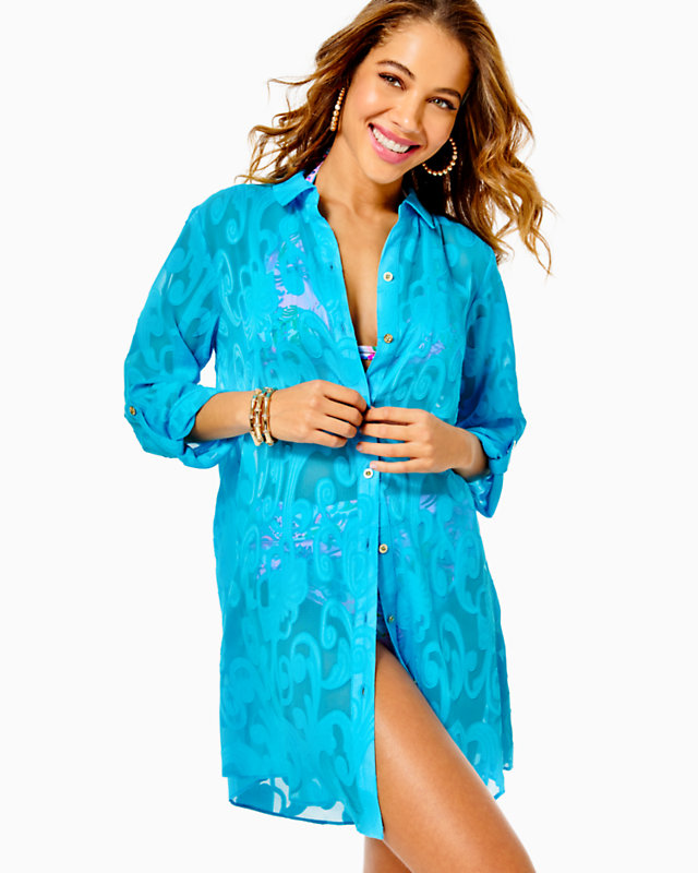 Natalie Shirtdress Cover-Up | Lilly Pulitzer Outlet - LillypulitzerOutlets