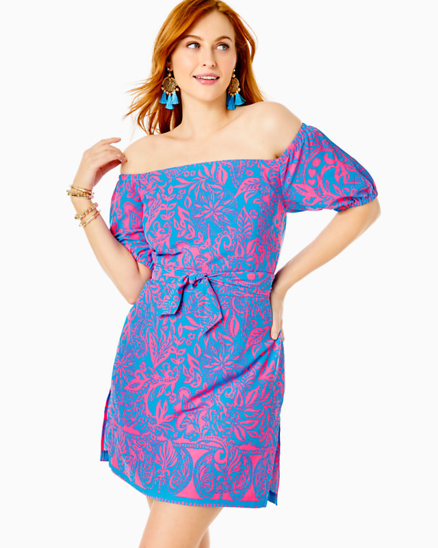 Jada Off-The-Shoulder Romper | Lilly Pulitzer Outlet - LillypulitzerOutlets