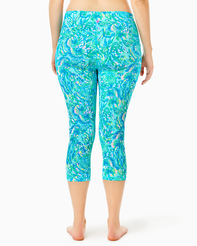 UPF 50+ Luxletic 21" South Beach High Rise Crop Legging | Lilly Pulitzer Outlet - LillypulitzerOutlets
