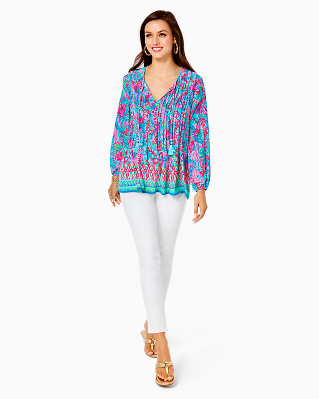 Marilina Tunic Top | Lilly Pulitzer Outlet | Lilly Pulitzer Outlet - LillypulitzerOutlets