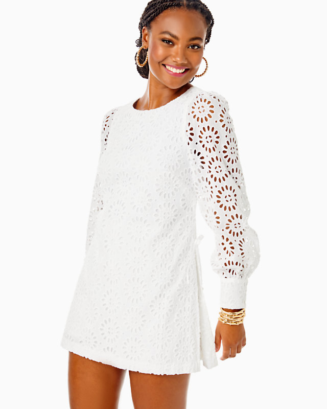 Aisha Eyelet Romper | Lilly Pulitzer Outlet - LillypulitzerOutlets
