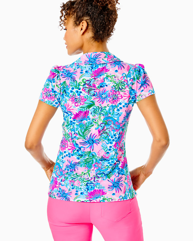 UPF 50+ Luxletic Frida Puff Sleeve Polo | Lilly Pulitzer Outlet - LillypulitzerOutlets
