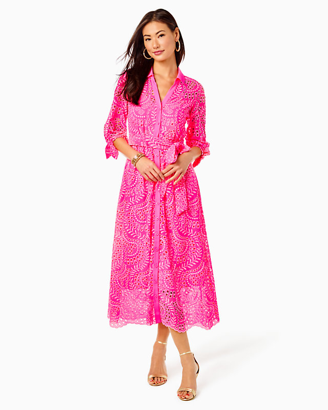 Amrita Midi Shirtdress | Lilly Pulitzer Outlet - LillypulitzerOutlets
