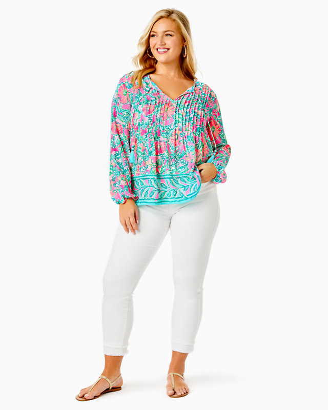 Marilina Tunic Top | Lilly Pulitzer Outlet | Lilly Pulitzer Outlet - LillypulitzerOutlets