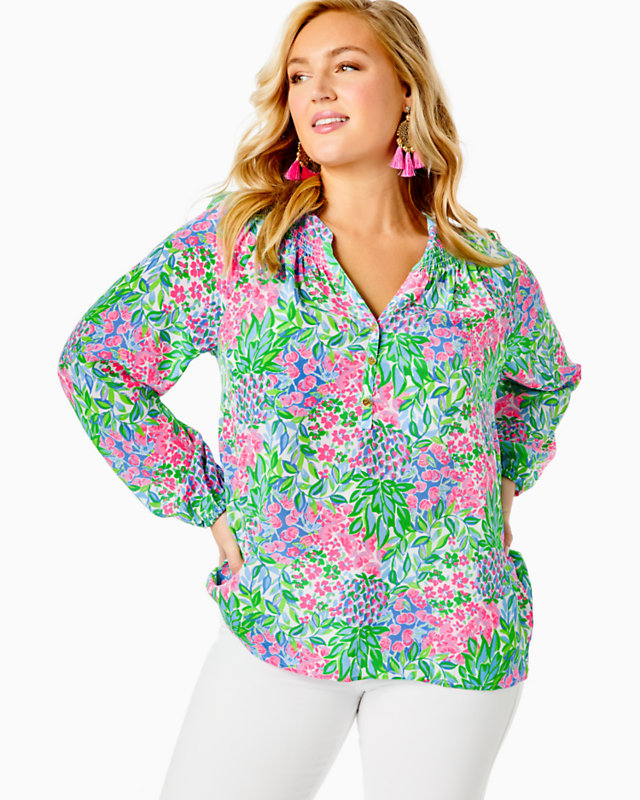 Elsa Silk Top | Lilly Pulitzer Outlet | Lilly Pulitzer Outlet - LillypulitzerOutlets