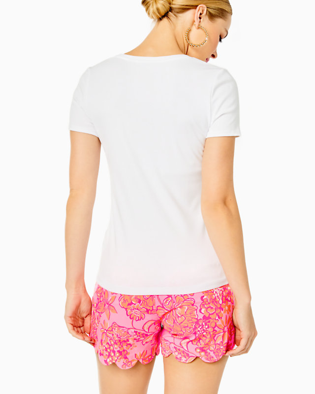 Halee V-Neck Top | Lilly Pulitzer Outlet | Lilly Pulitzer Outlet - LillypulitzerOutlets