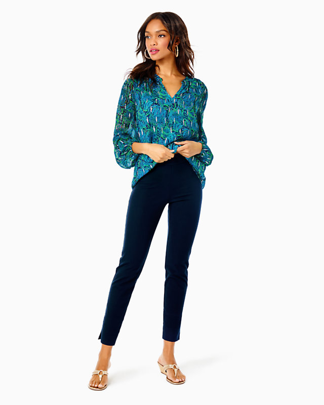 27" Merrin High-Rise Bi-Stretch Pant | Lilly Pulitzer Outlet - LillypulitzerOutlets