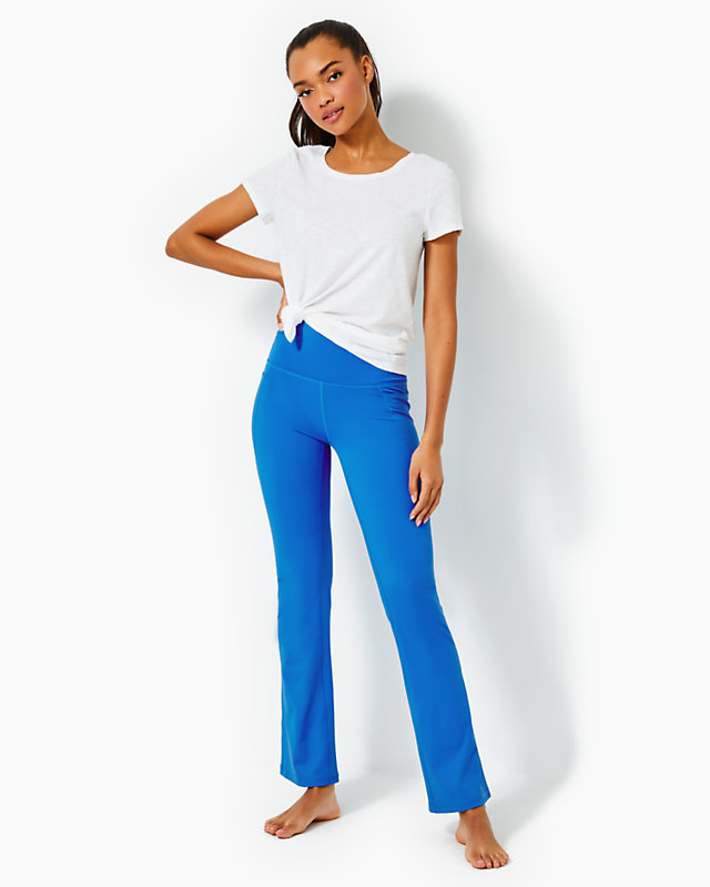 UPF 50+ Luxletic 31.5" Carpe Vita Flare Legging | Lilly Pulitzer Outlet - LillypulitzerOutlets