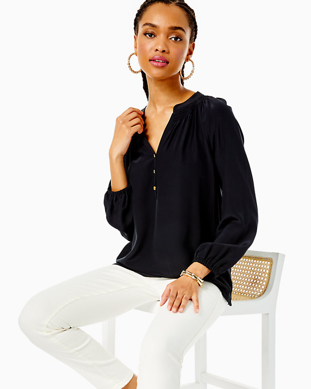 Elsa Silk Top | Lilly Pulitzer Outlet | Lilly Pulitzer Outlet - LillypulitzerOutlets