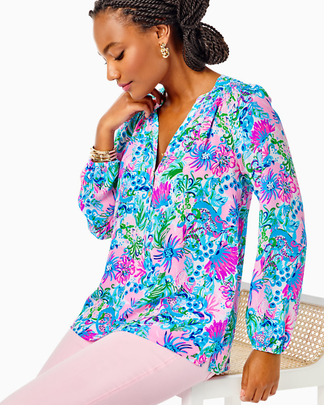 Elsa Silk Top | Lilly Pulitzer Outlet | Lilly Pulitzer Outlet - LillypulitzerOutlets