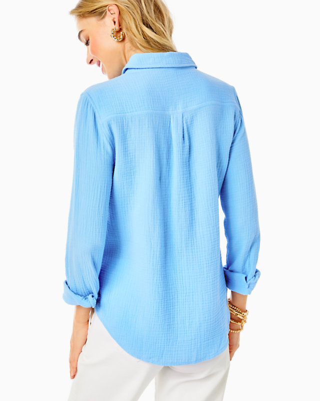 Geanie Button Down Top | Lilly Pulitzer Outlet | Lilly Pulitzer Outlet - LillypulitzerOutlets
